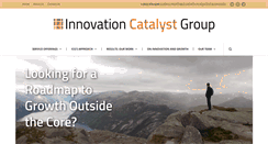 Desktop Screenshot of innovationcatalystgroup.com
