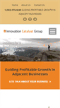 Mobile Screenshot of innovationcatalystgroup.com